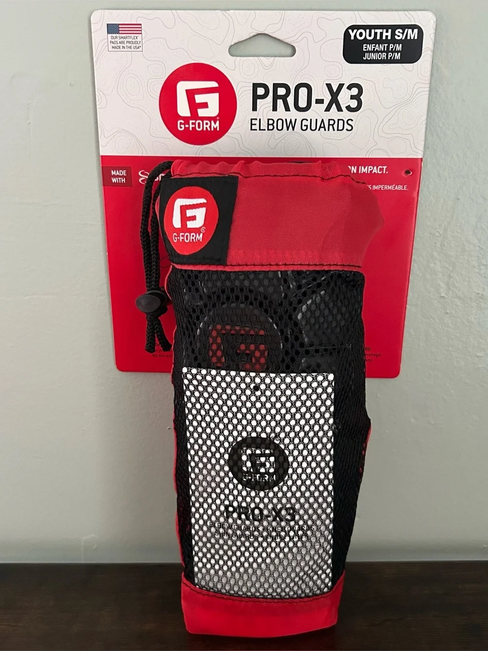 G-Form Pro-X3 Youth Knee Guards S/M Bike Skate Protective Pads New